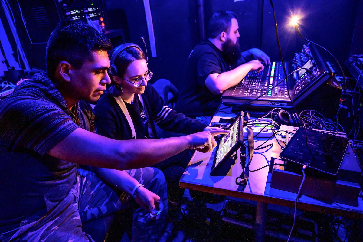 Berea College students at work - Labor Program